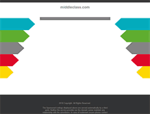 Tablet Screenshot of middleclass.com